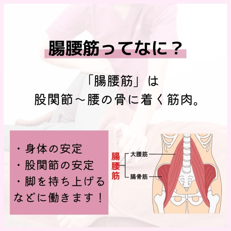 産後の腸腰筋について